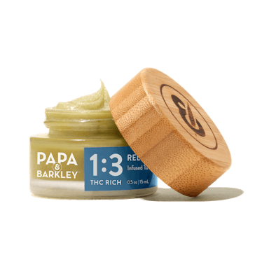 Papa & Barkley | Solventless Topical | 15ml | THC Rich | 30mg CBD : 90mg THC