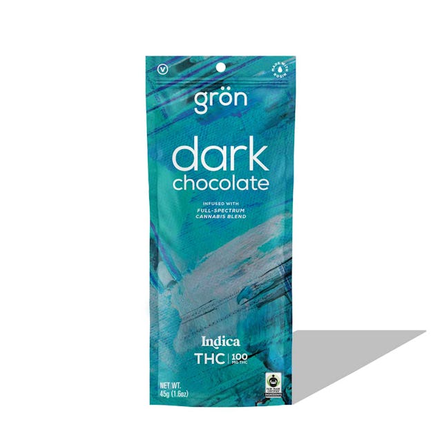 Gron | 100mg | Dark Chocolate Bar - Indica