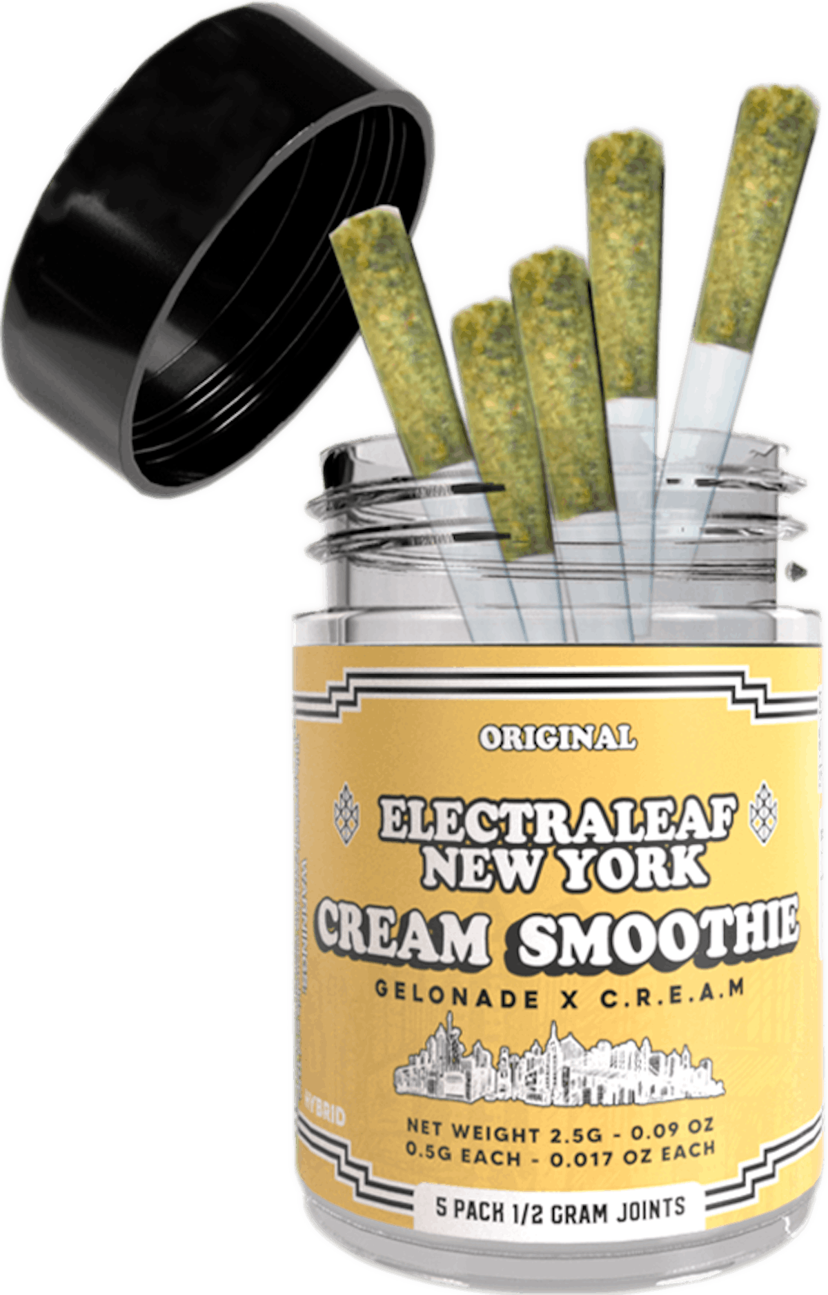 Electraleaf | Preroll | 5pk | 2.5g | Cream Smoothie