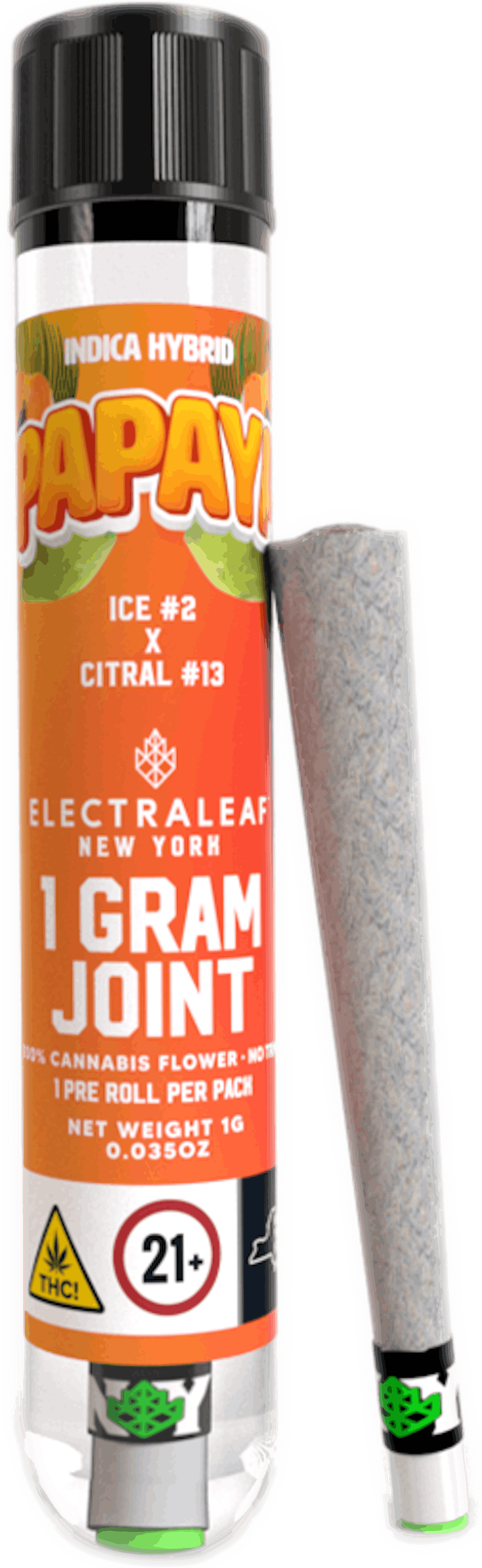 Electraleaf | Preroll | 1g | Papaya