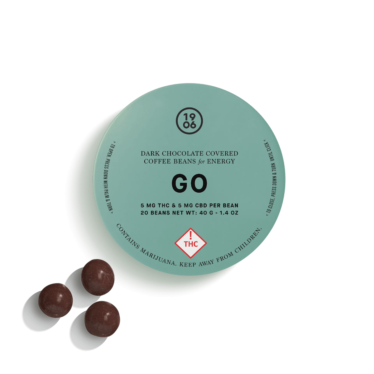 1906 | 20pk | 100mg | GO Beans