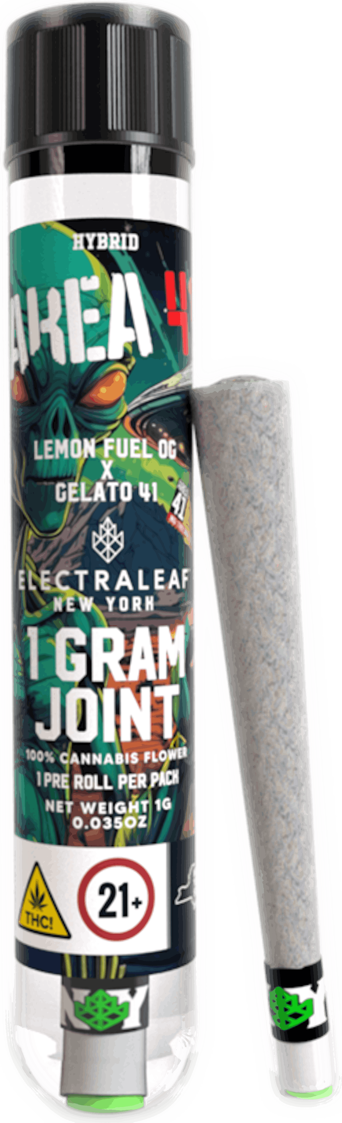 Electraleaf | Preroll | 1g | Area 41