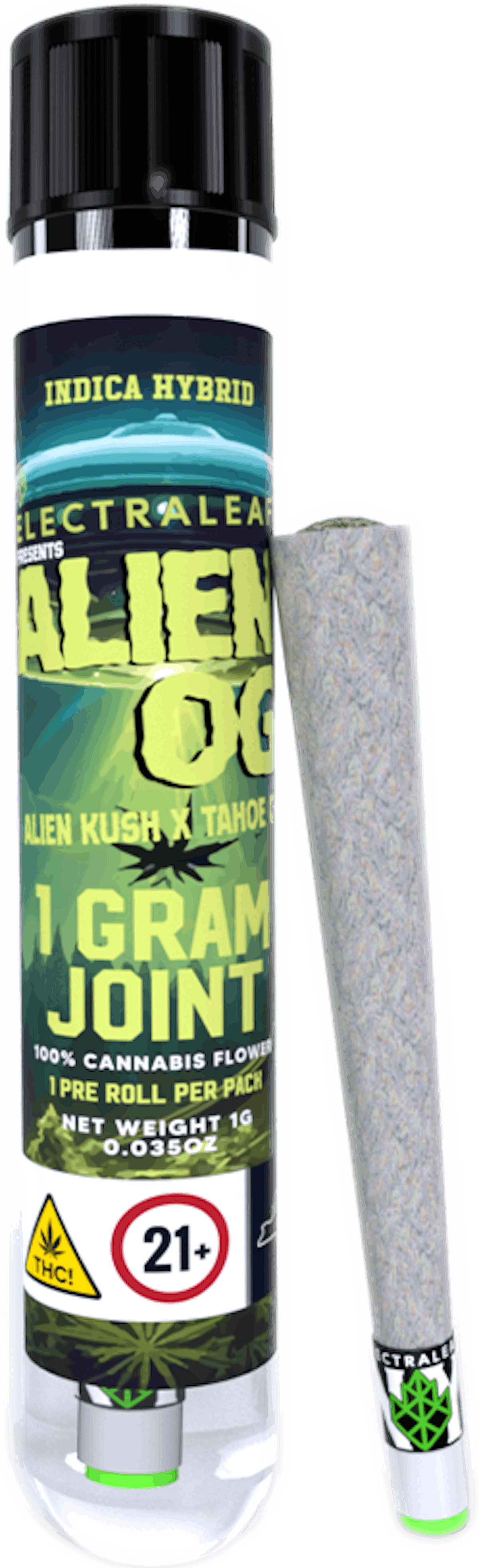 Electraleaf | Preroll | 1g | Alien OG