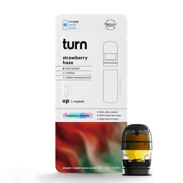 Turn | Vape | 1g Pod | Strawberry Haze