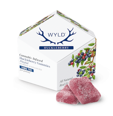 WYLD | Gummy | 10pk | 100mg | Playful Huckleberry