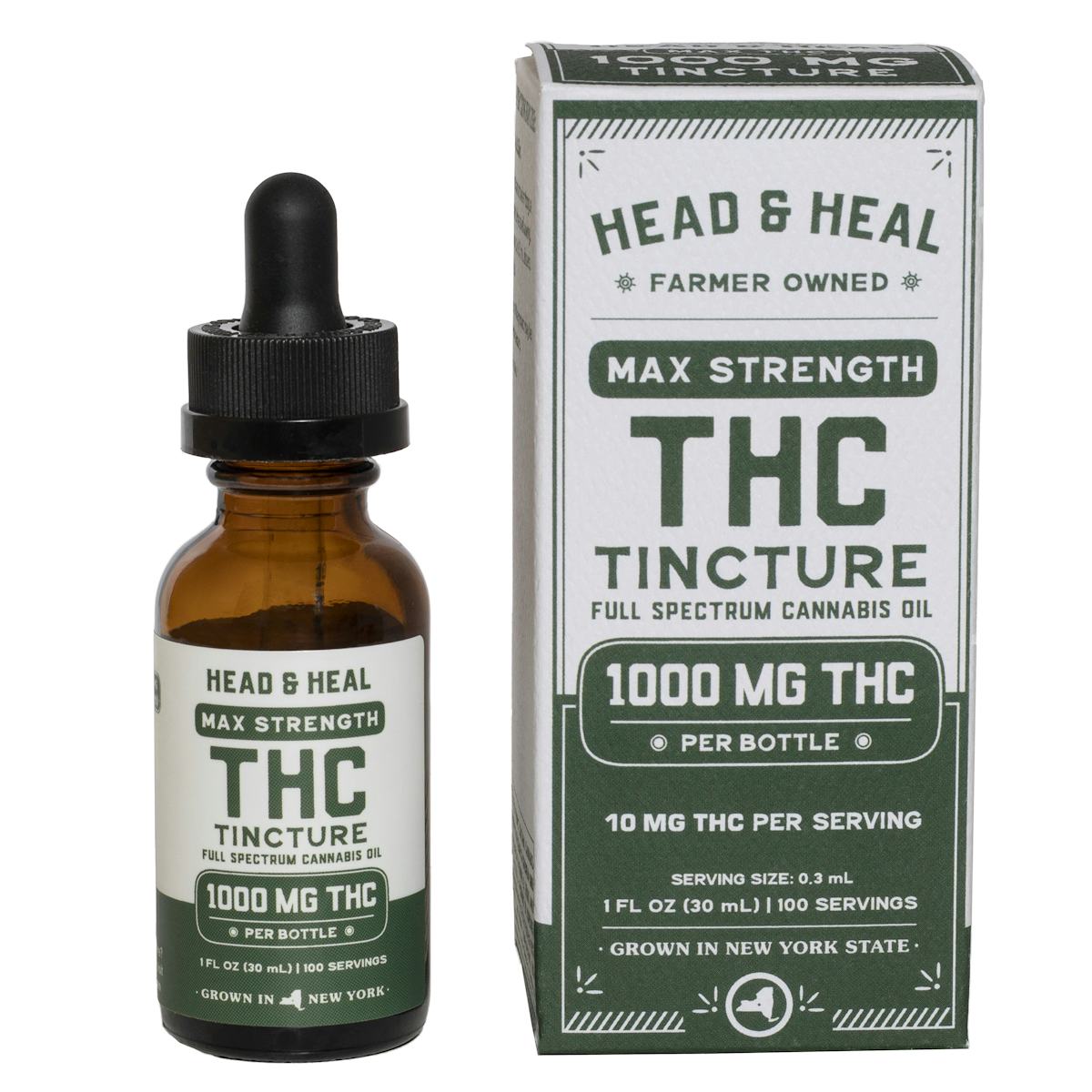 Head And Heal | Tincture | 1000mg | Max Strength