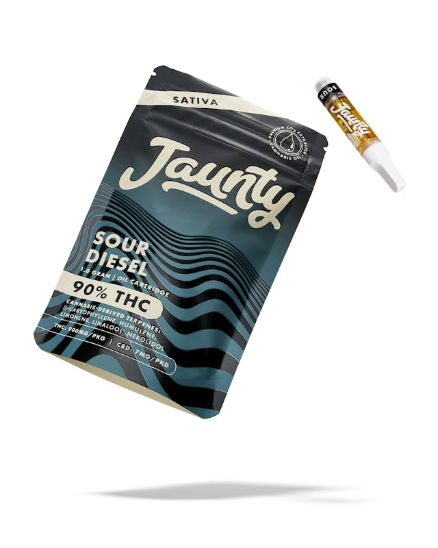 Jaunty | Vape | 1g Cart | Sour Diesel