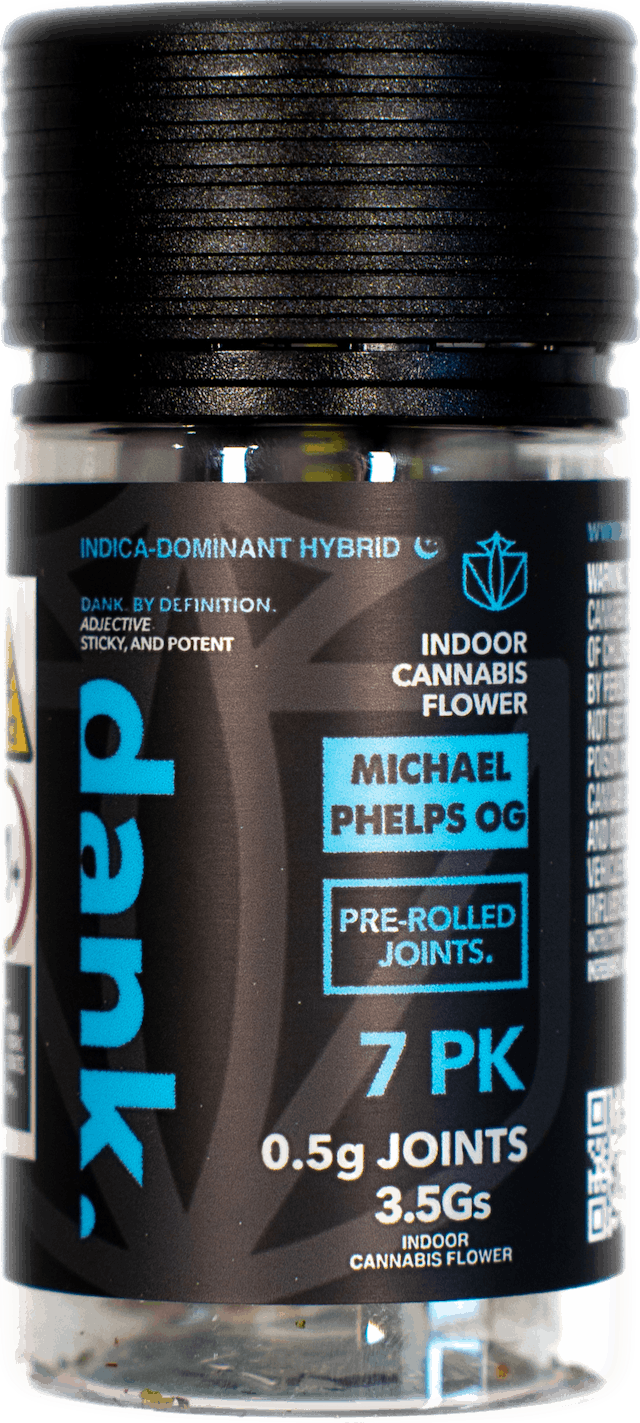 Dank | Preroll | 7pk | 3.5g | Michael Phelps OG