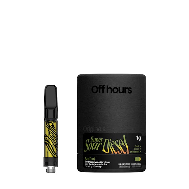 Off Hours | Vape | 1g Cart | Super Sour Diesel