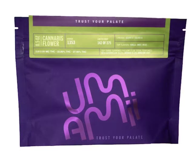 Umamii | Flower | 14g | Sungrown | Carbon Fiber