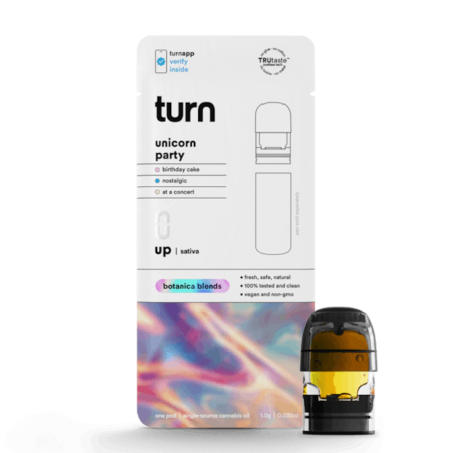 Turn | Vape | 1g Pod | Unicorn Party