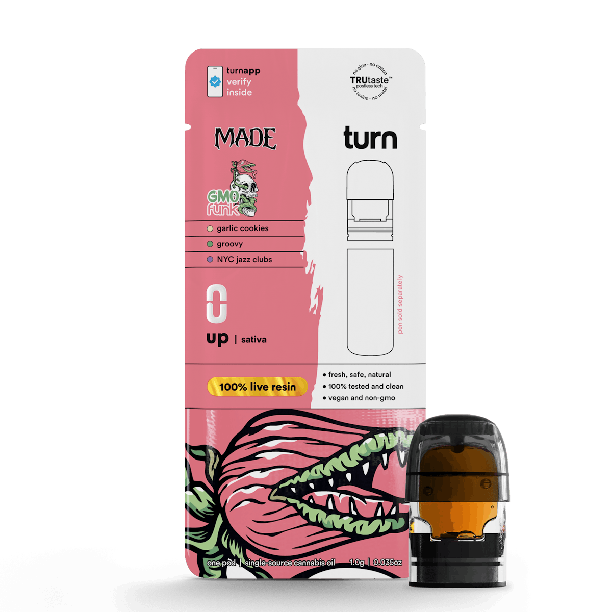 Turn | Vape | 1g Pod | Live Resin GMO Funk