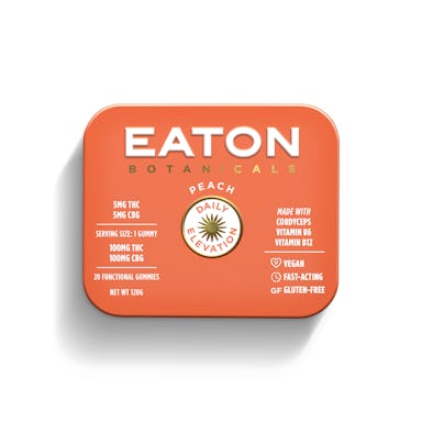 Eaton Botanicals | 20pk | 100mg | Daily Elevation Peach