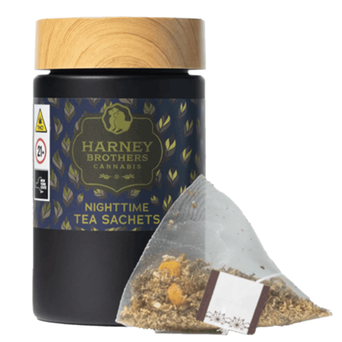 Harney Brothers | Beverage | 5pk | 30mg | Nighttime Tea Chamomile Mint