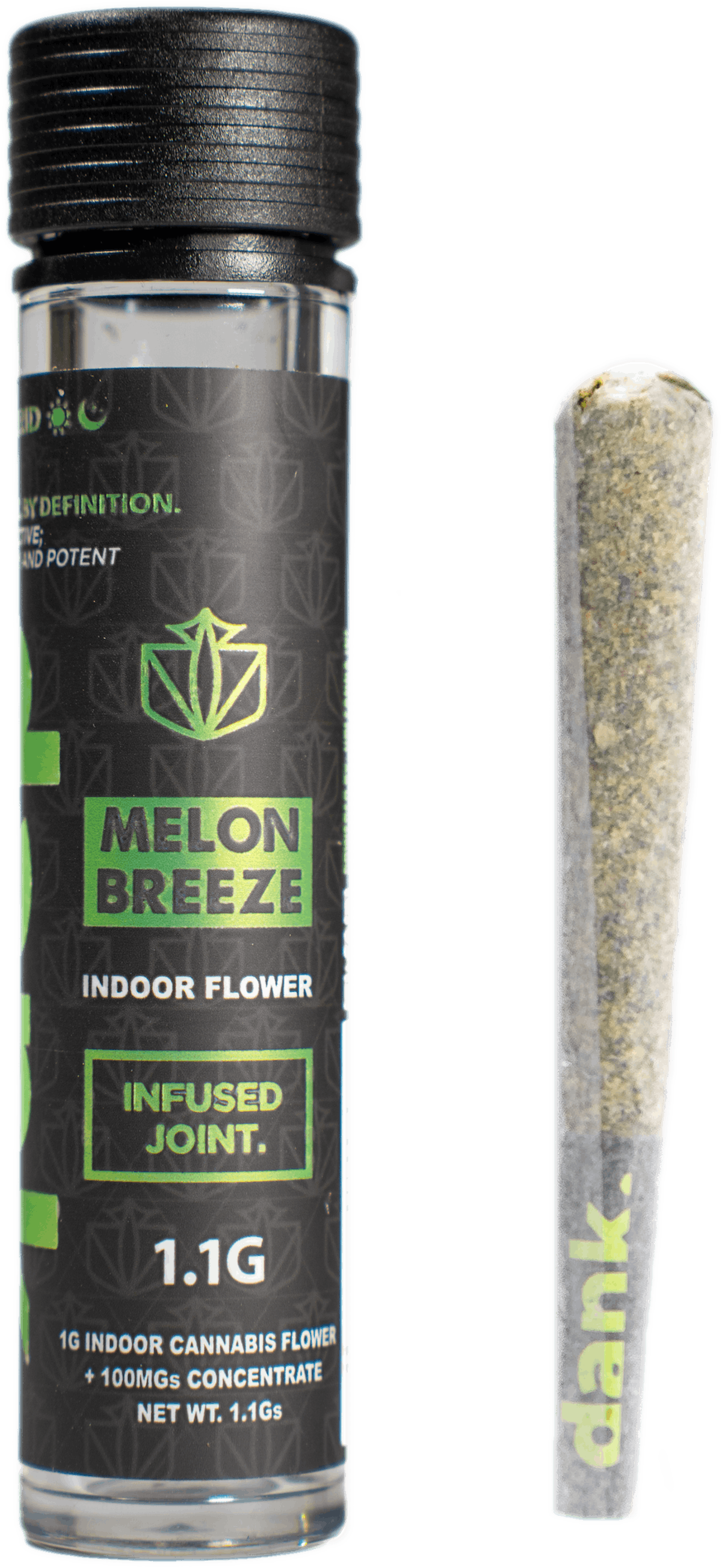 Dank | Preroll | 1.1g | Infused Melon Breeze
