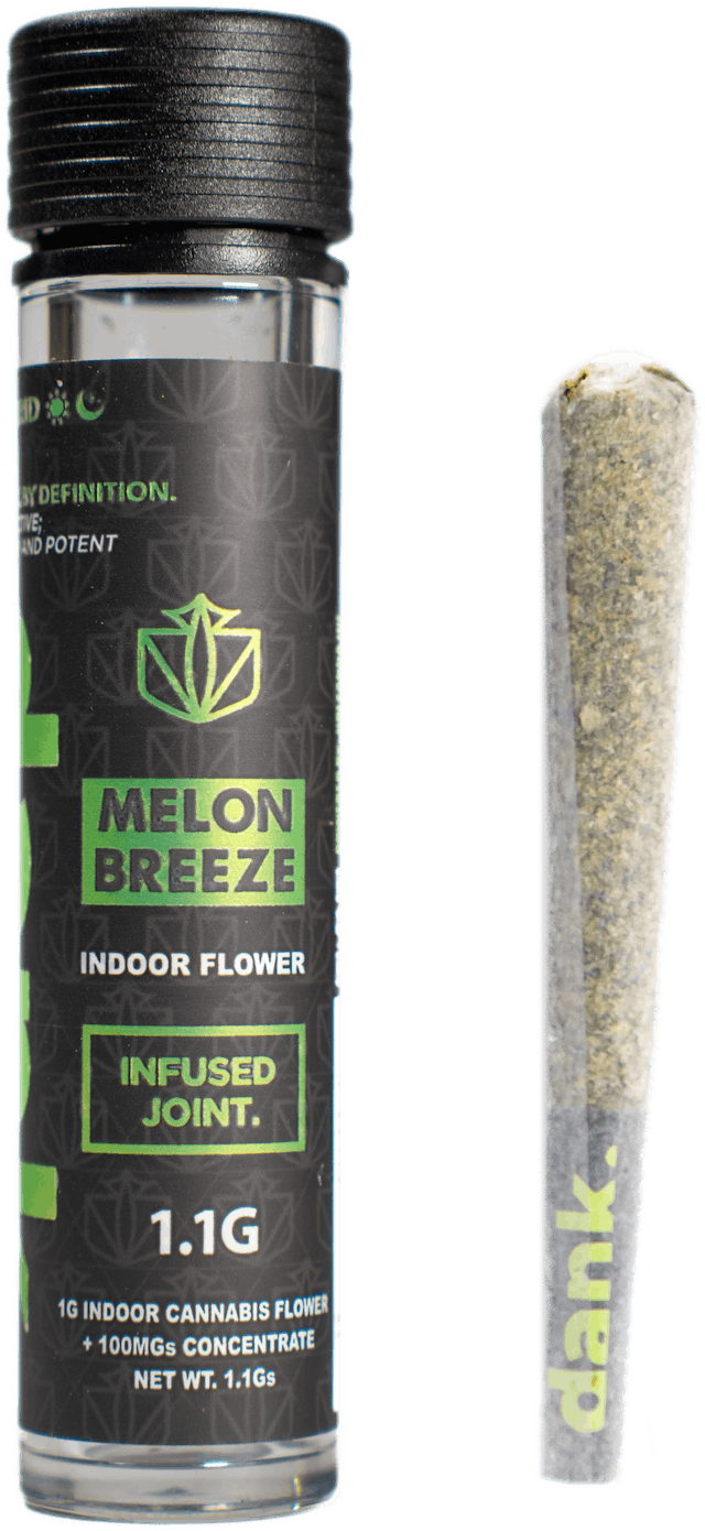 Dank | Preroll | 1.1g | Infused Melon Breeze