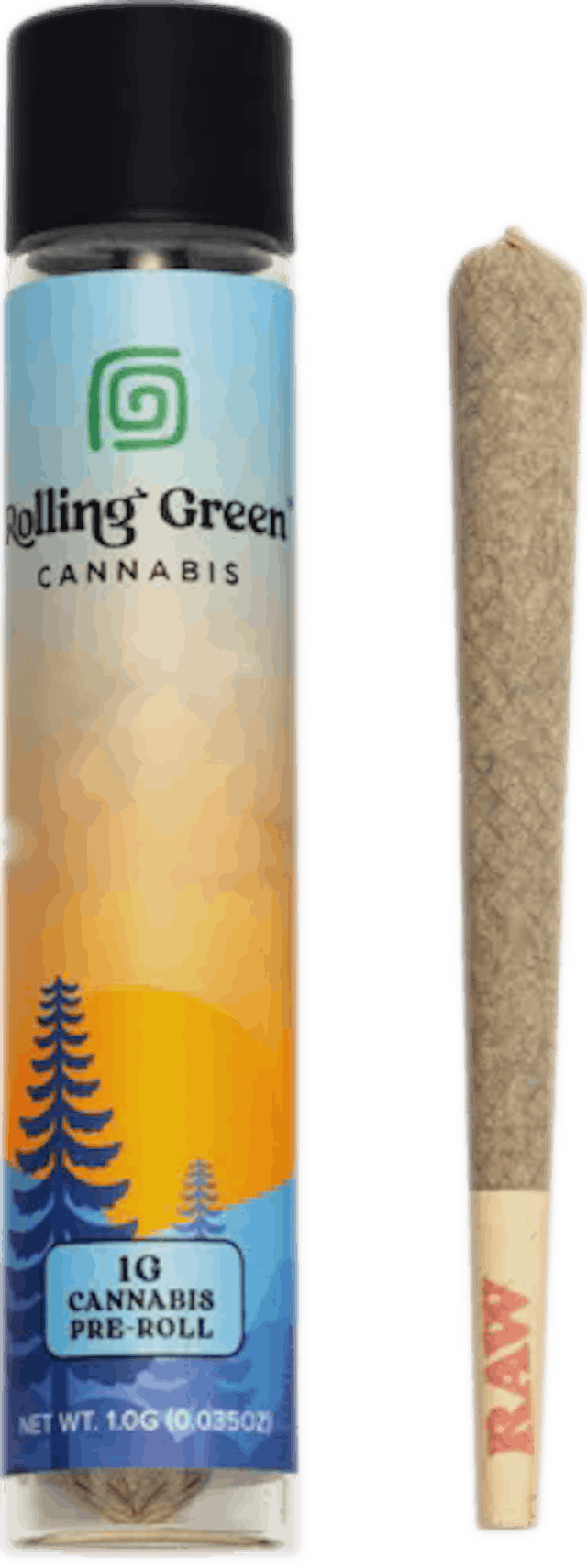 Rolling Green | Preroll | 1g | Northern Lights