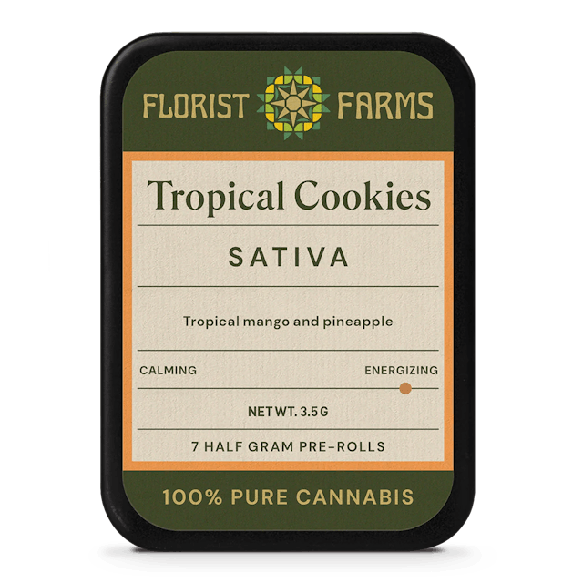 Florist Farms | Preroll | 7pk | 3.5g | Tropical Cookies
