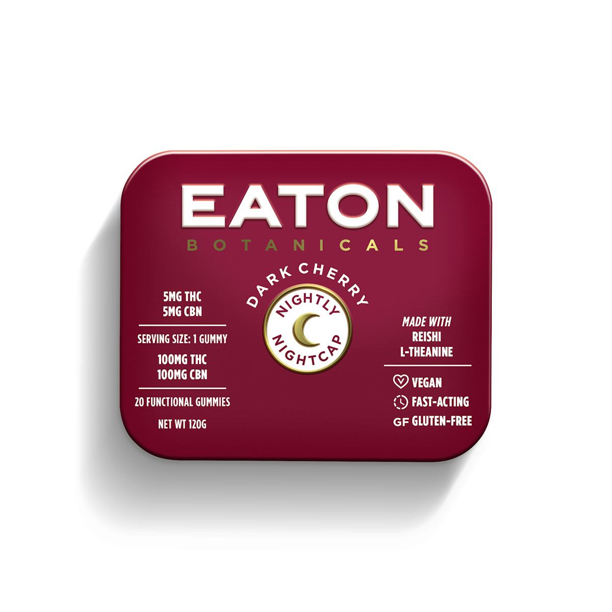 Eaton Botanicals | 20pk | 100mg | Nightly Nightcap Dark Cherry