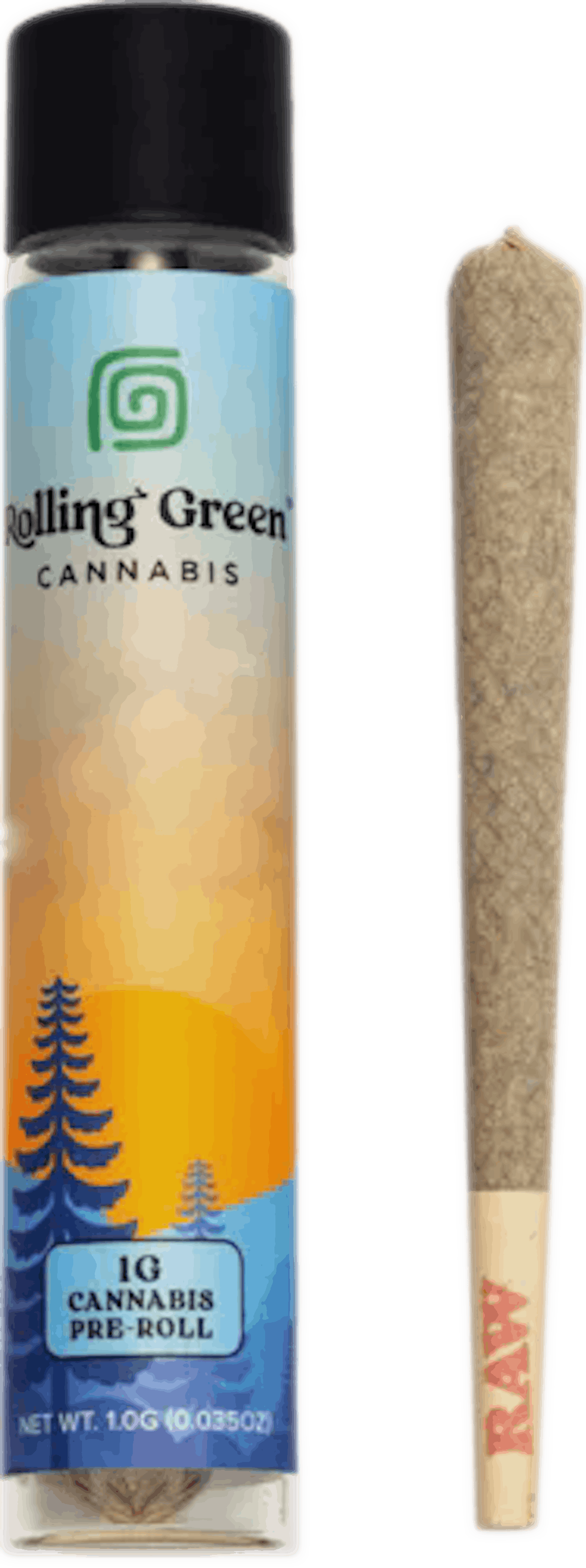 Rolling Green | Preroll | 1g | Trainwreck