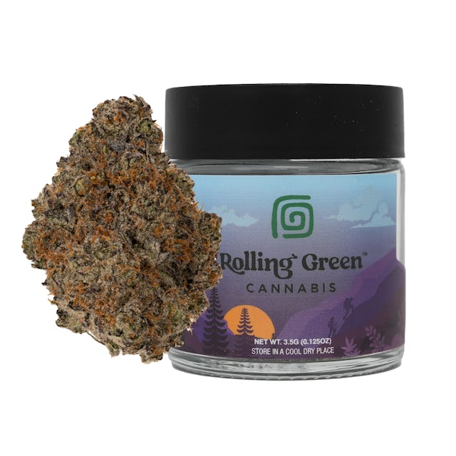 Rolling Green | Flower | Premium Jar | 3.5g | Killer Cupcake