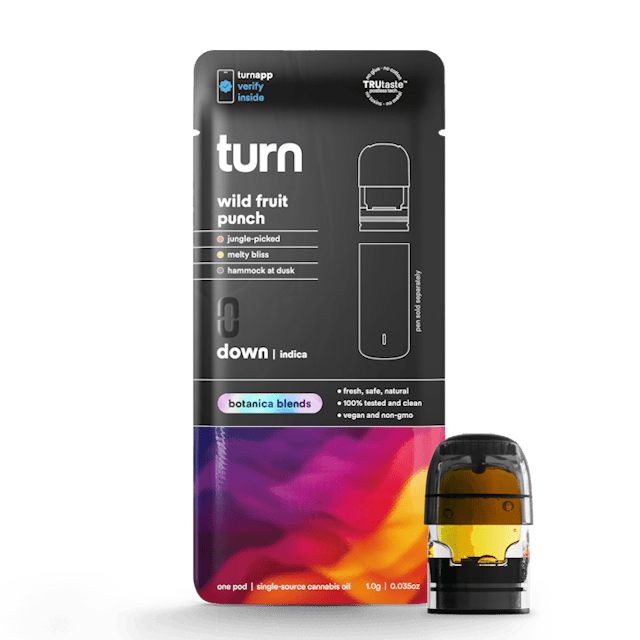 Turn | Vape | 1g Pod | Wild Fruit Punch