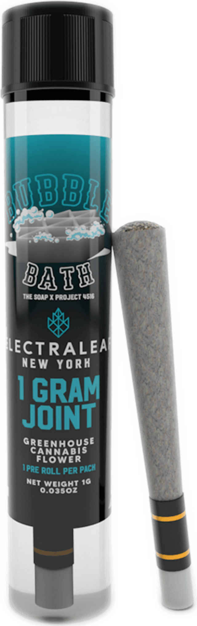 Electraleaf | Preroll | 1g | Bubble Bath