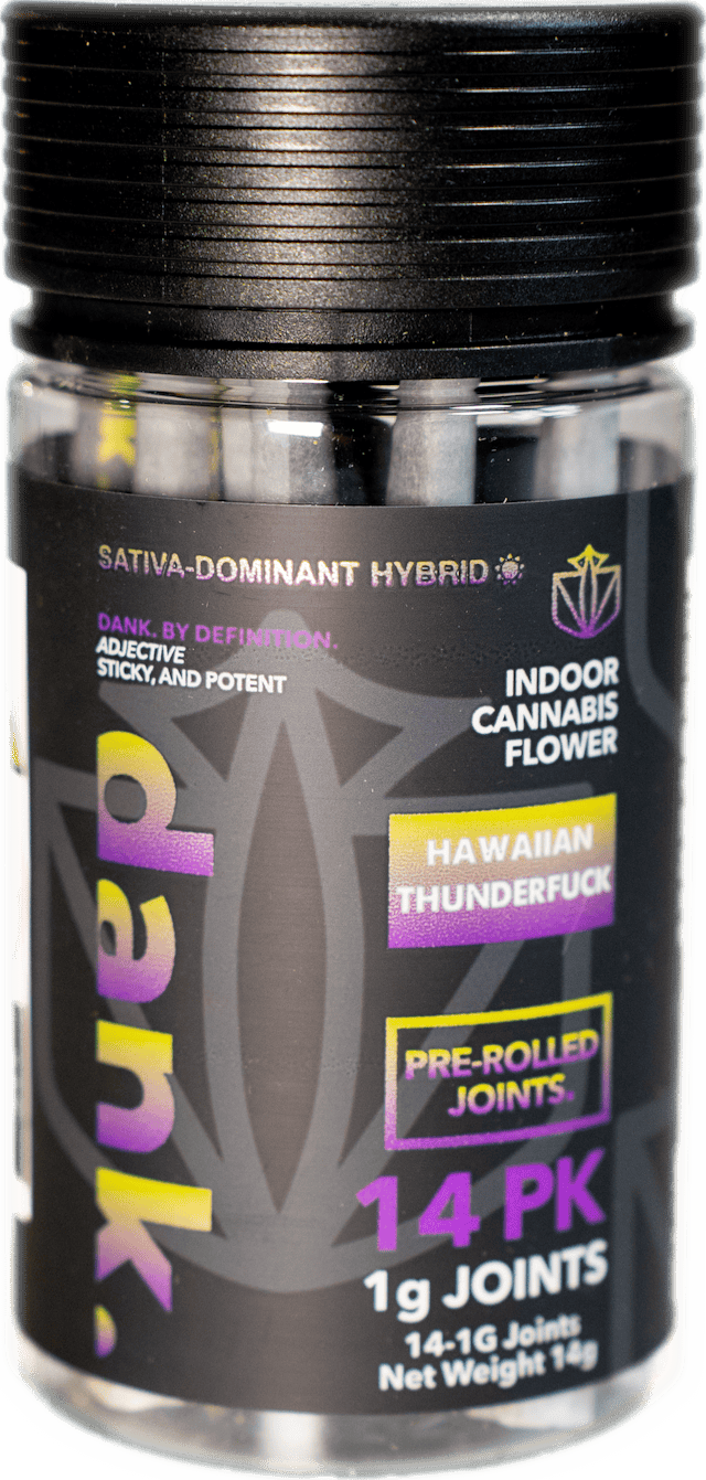 Dank | Preroll | 14pk | 14g | Hawaiian Thunderfuck