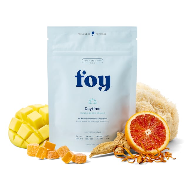 Foy | Gummy | 20pk | 100mg | Daytime Mango with Adaptogens
