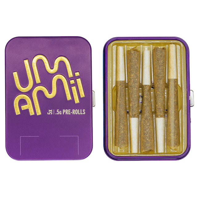 Umamii | Preroll | 5pk | 2.5g | Hash Infused Now n Laterz