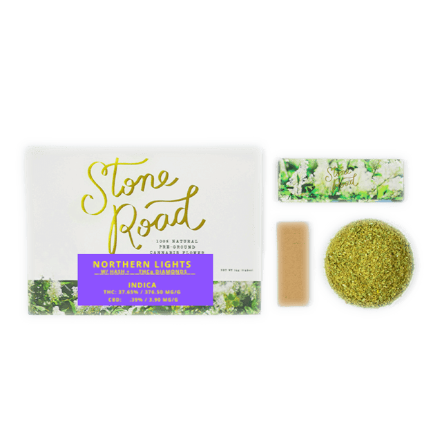 Stone Road | Flower | 14g | Infused Pre-Ground - Northern Lights