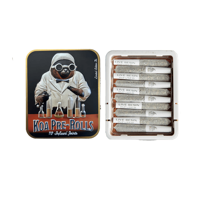KOA | Preroll | 10pk | 3.5g | Live Resin Infused | Sour Diesel