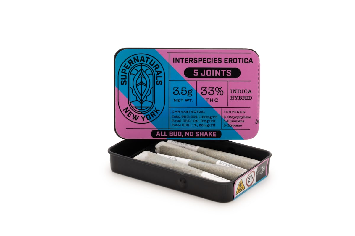 Supernaturals | Preroll | 5pk | 3.5g | Interspecies Erotica