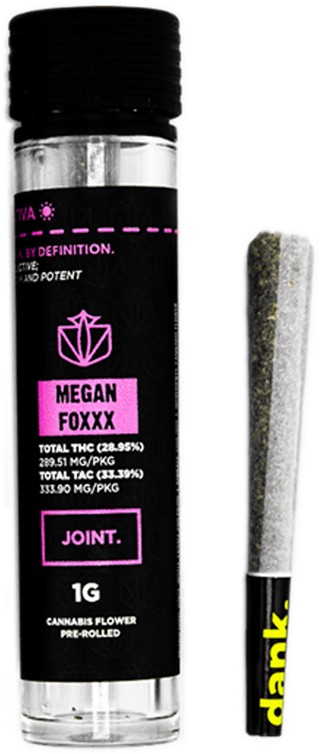 Dank | Preroll | 1g | Megan Foxxx