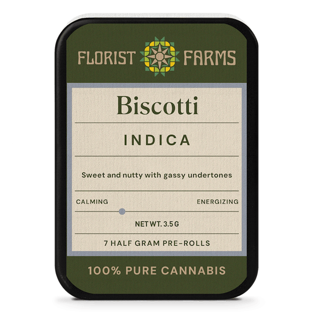 Florist Farms | Preroll | 7pk | 3.5g | Biscotti