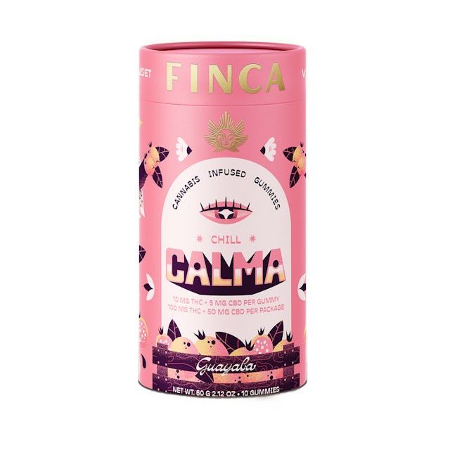 Finca | Gummy | 10pk | 100mg | CHILL Calma Guava 2:1 (THC:CBD)