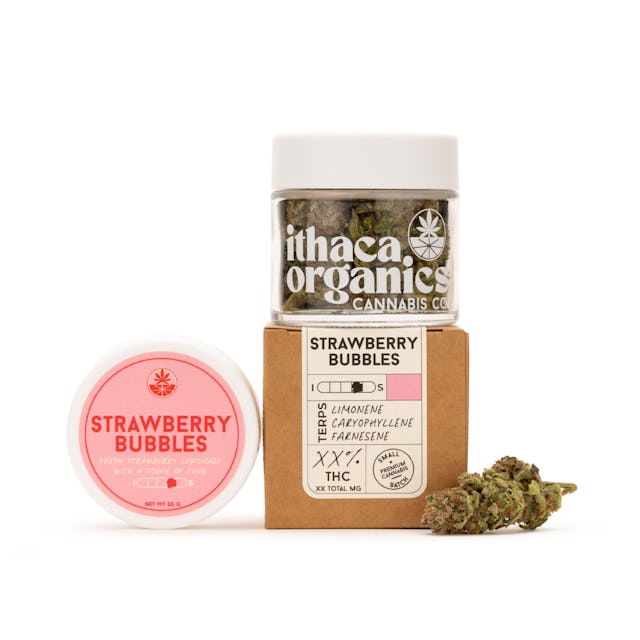 Ithaca Organics | Flower | 3.5g | Strawberry Bubbles