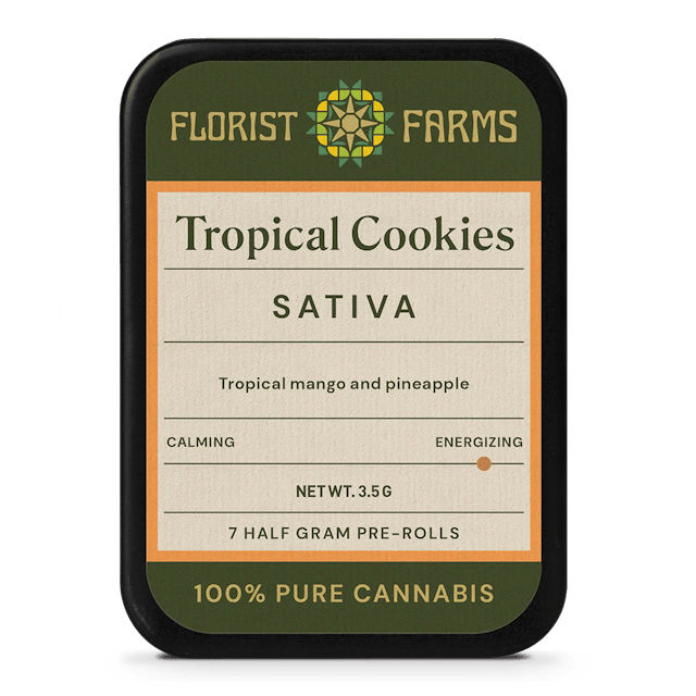 Florist Farms | Preroll | 7pk | 3.5g | Tropical Cookies