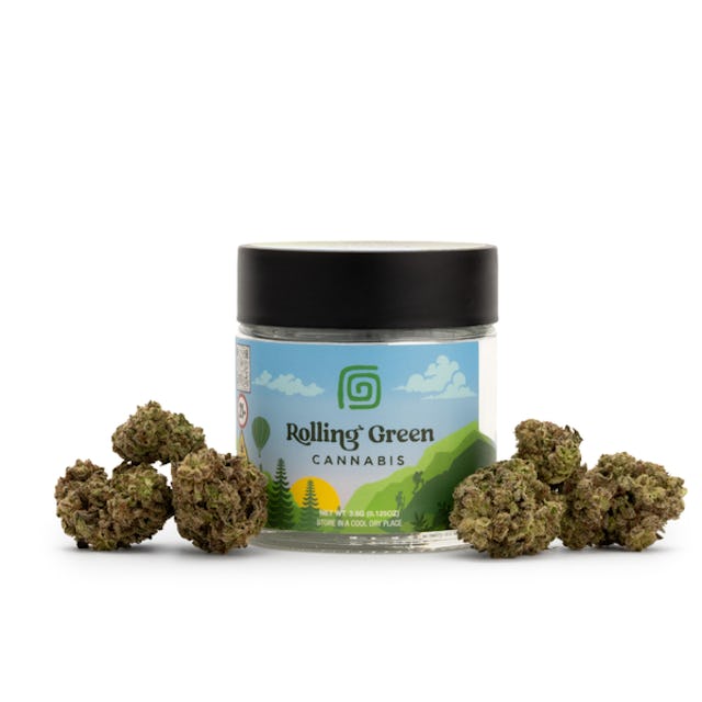 Rolling Green | Flower | Value Jar | 3.5g | Gluttony