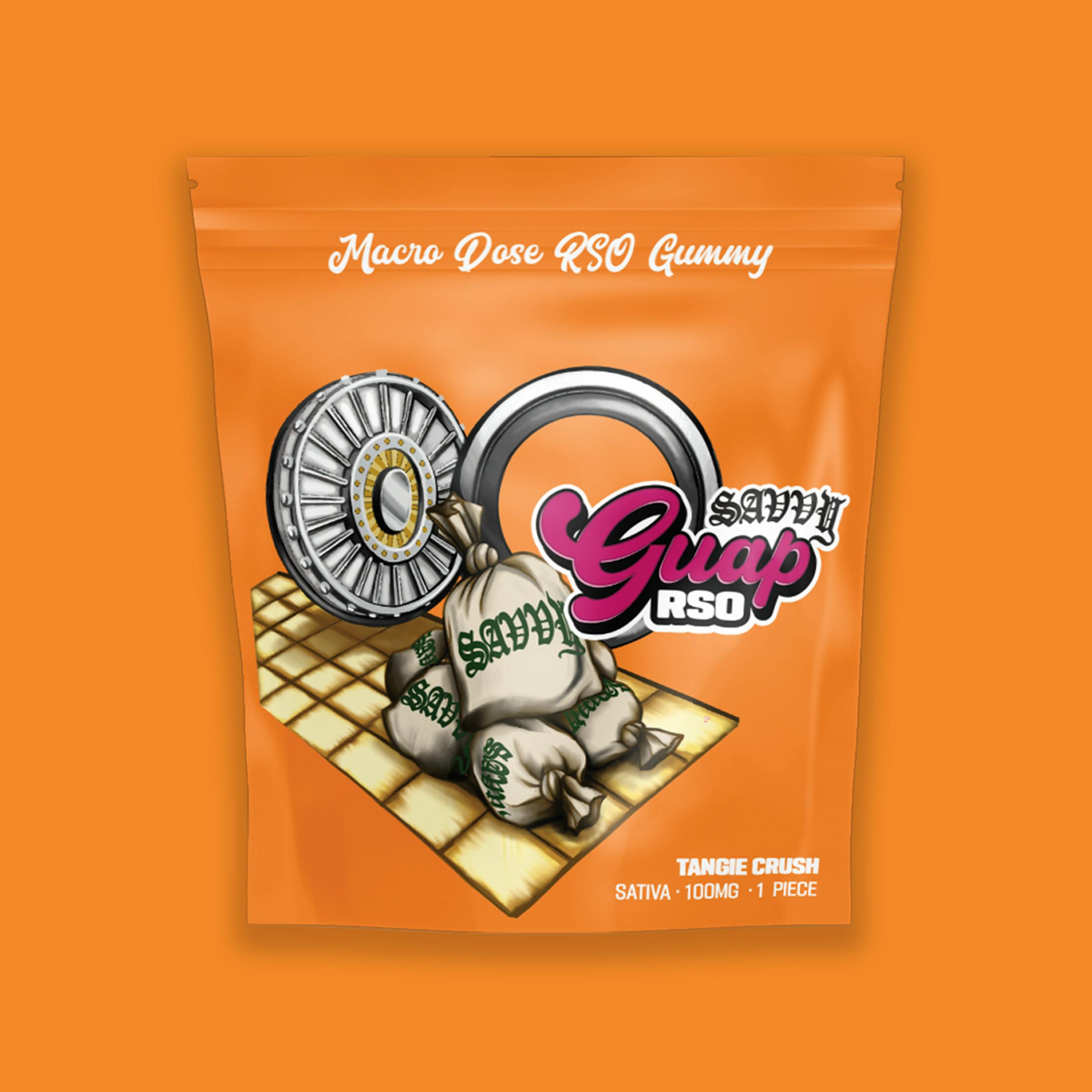 Tangie Crush RSO Guap Gummy | 100MG THC | 1pk