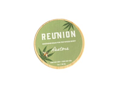 Reunion | Topical | 2000mg | Restore 1:1 (CBG:CBD)