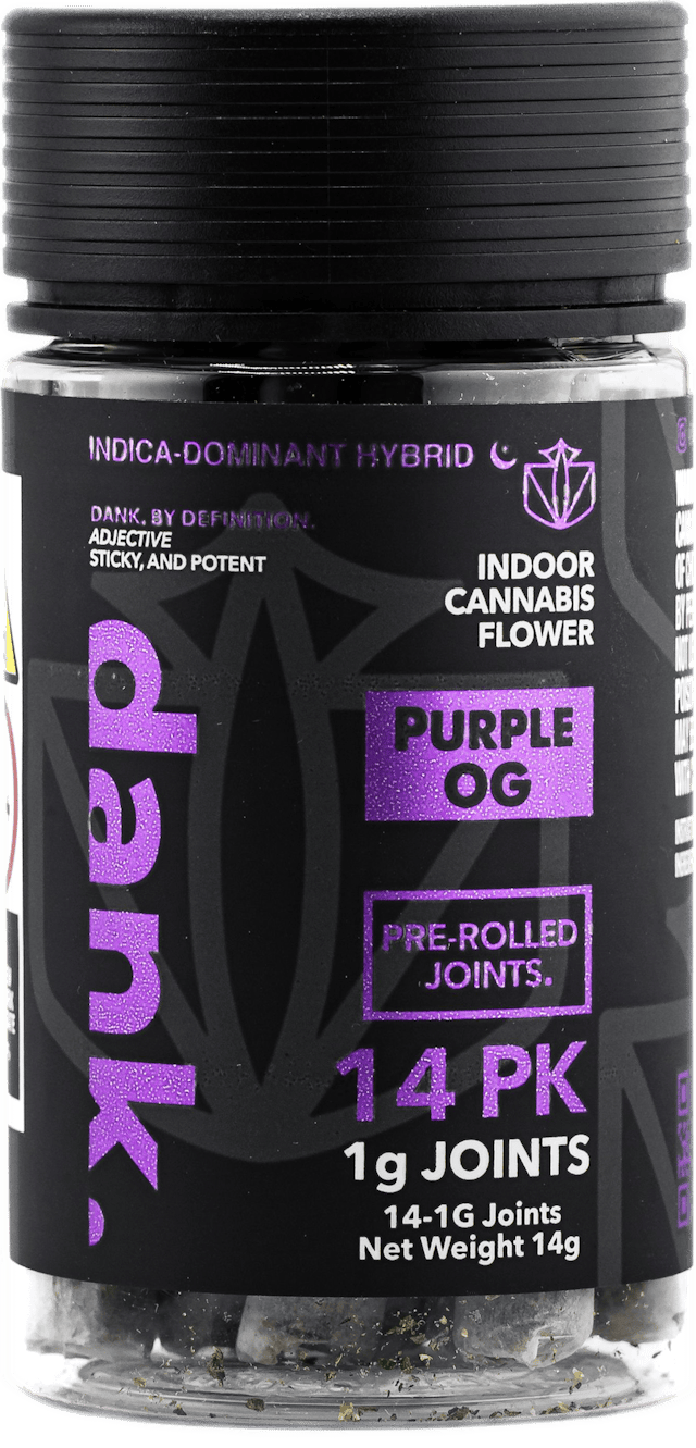 Dank | Preroll | 14pk | 14g | Purple OG