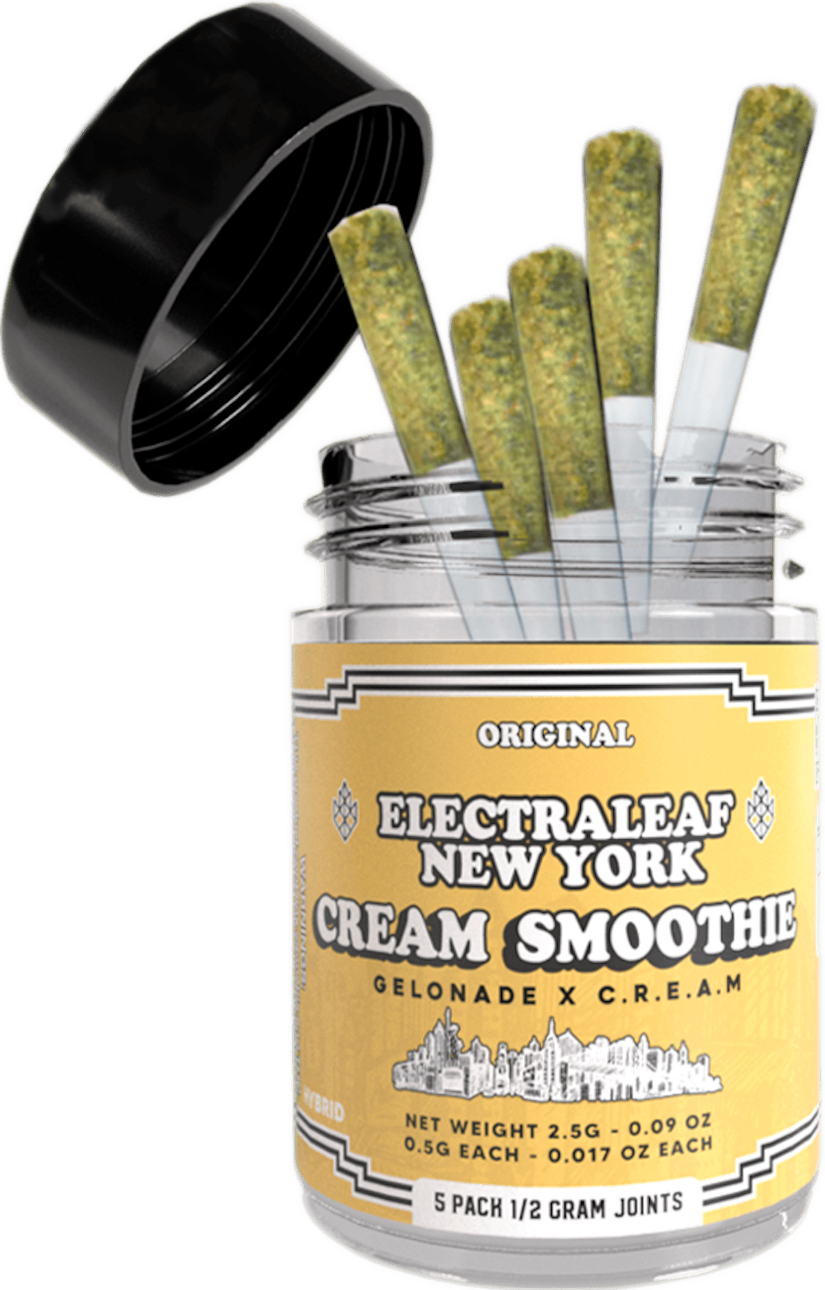 Electraleaf | Preroll | 5pk | 2.5g | Cream Smoothie