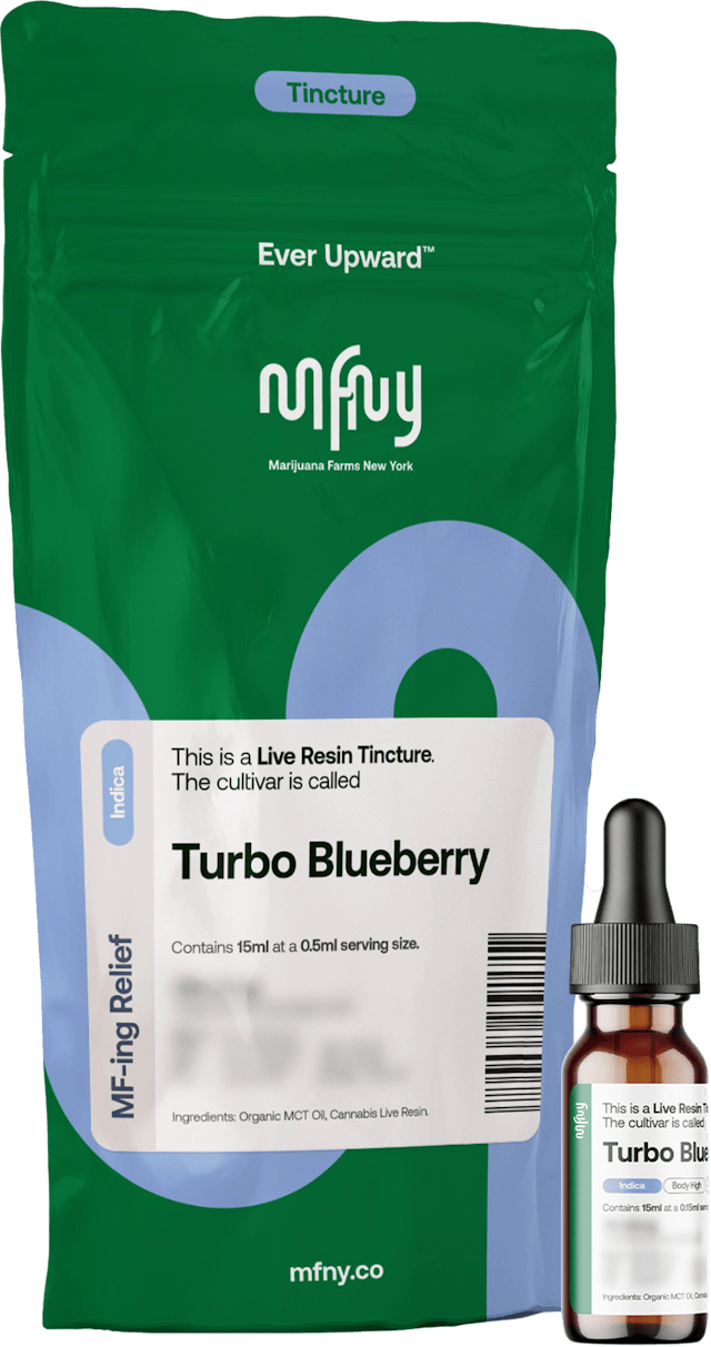 MFNY | Tincture | Live Resin Turbo Blueberry