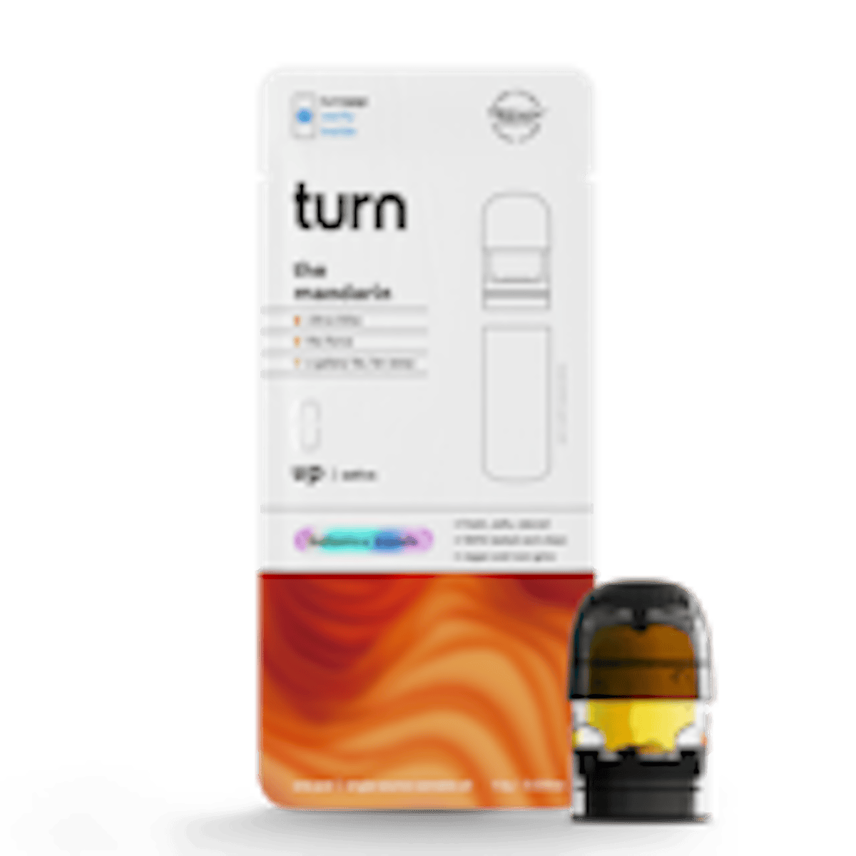 Turn | Vape | 1g Pod | The Mandarin