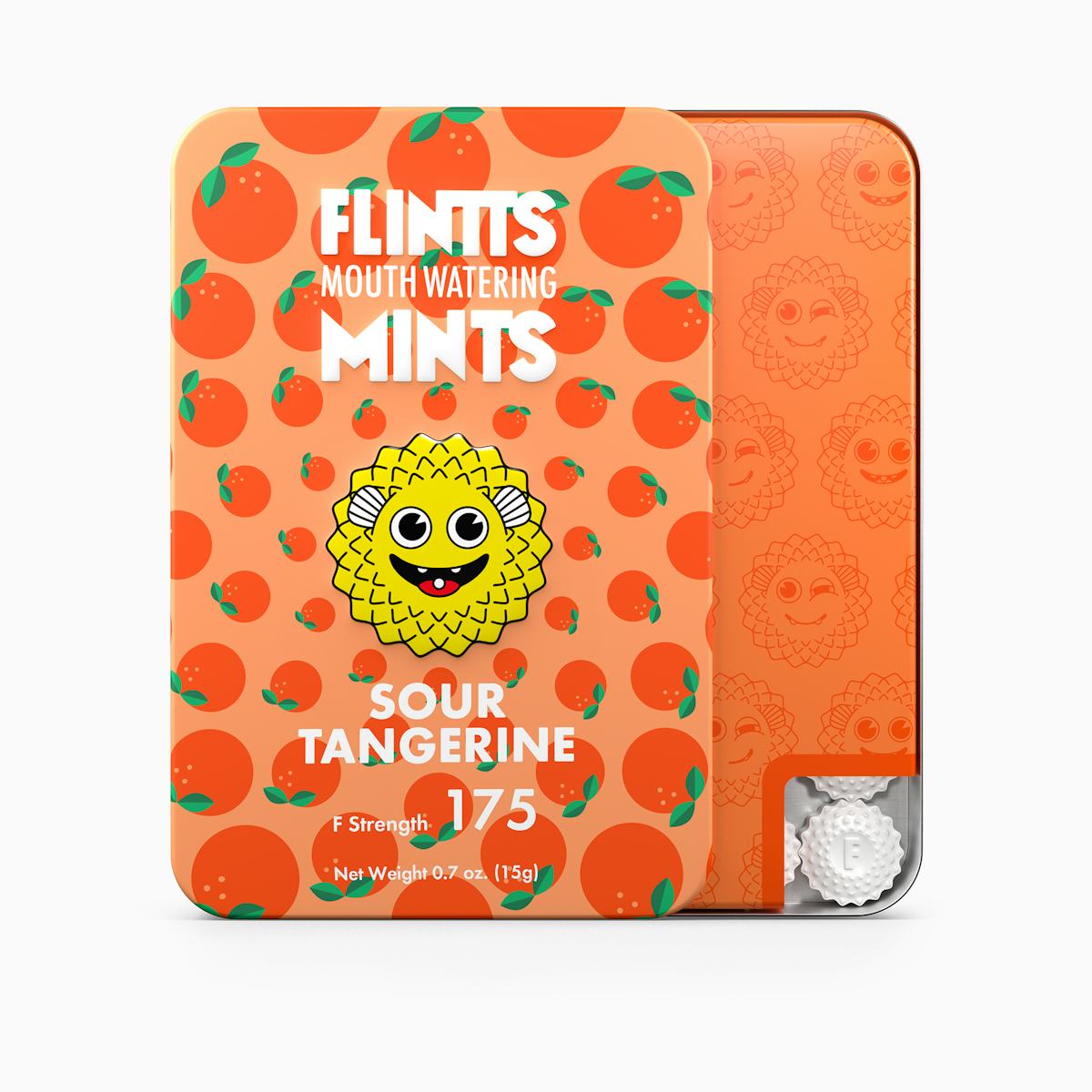 Flintts Mints | 28pk | Sour Tangerine