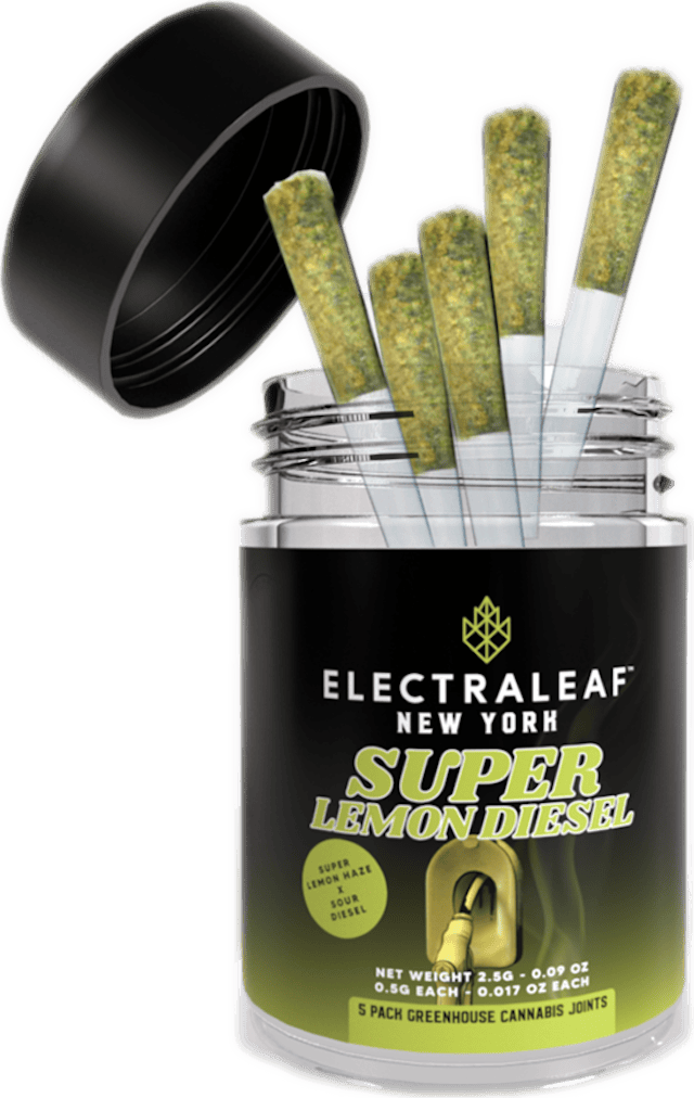 Electraleaf | Preroll | 5pk | 2.5g | Super Lemon Diesel