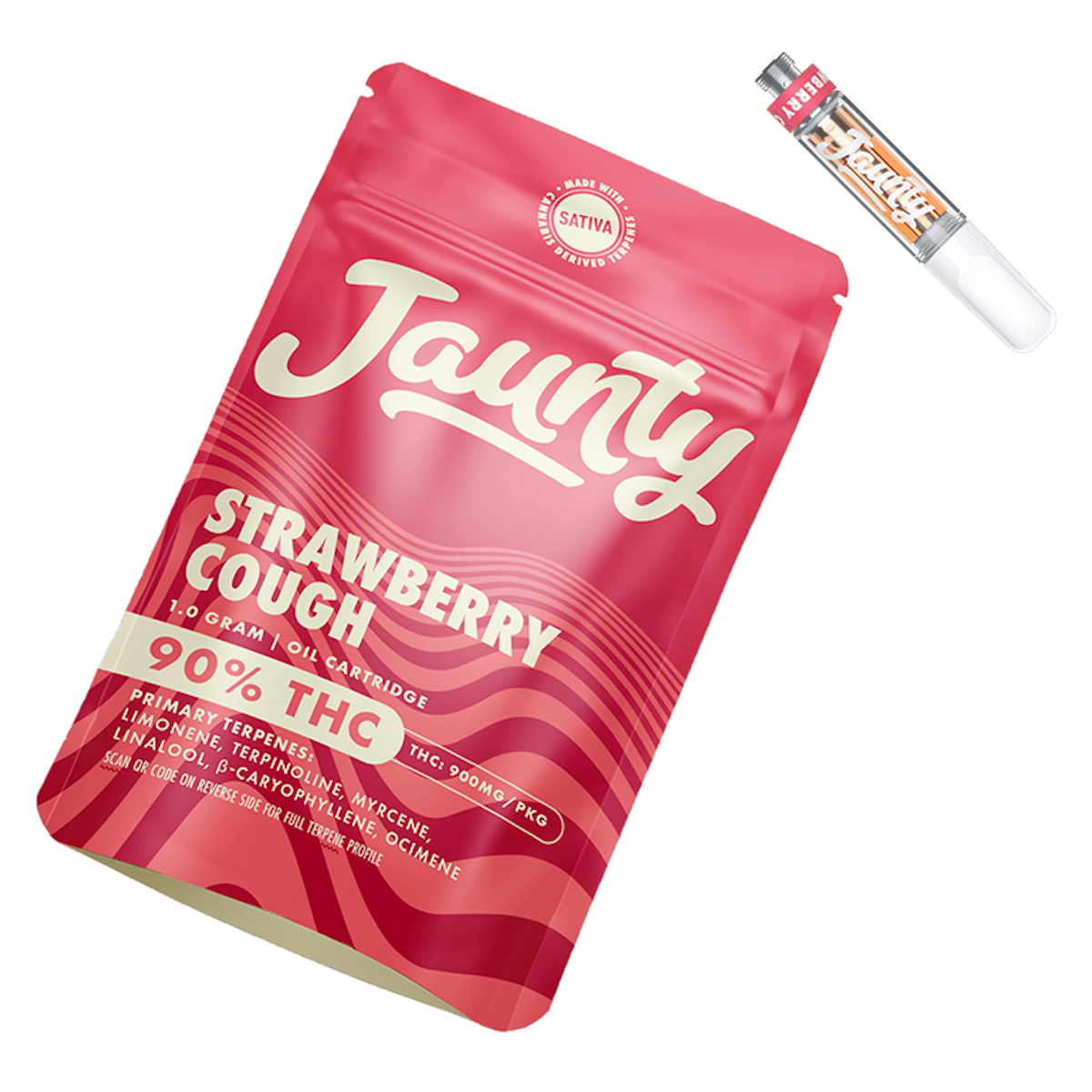 Jaunty | Vape | 1g Cart | Strawberry Cough