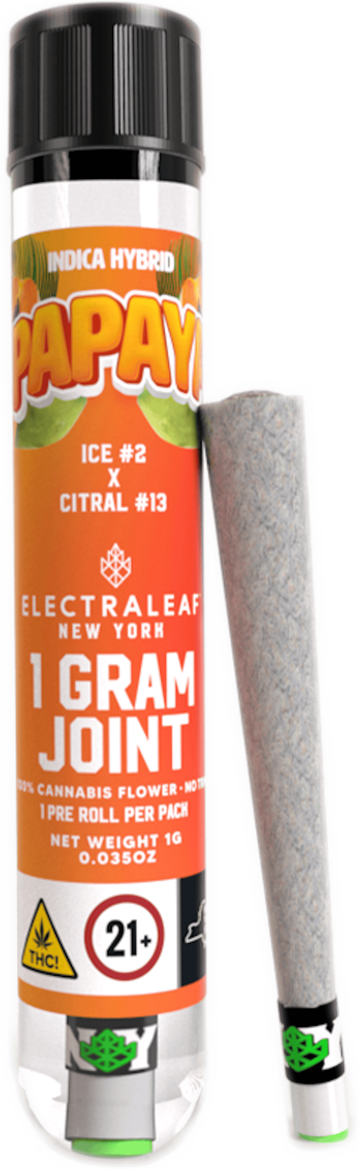 Electraleaf | Preroll | 1g | Papaya