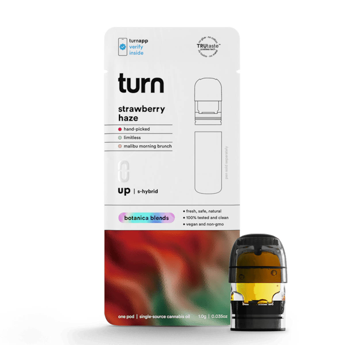 Turn | Vape | 1g Pod | Strawberry Haze